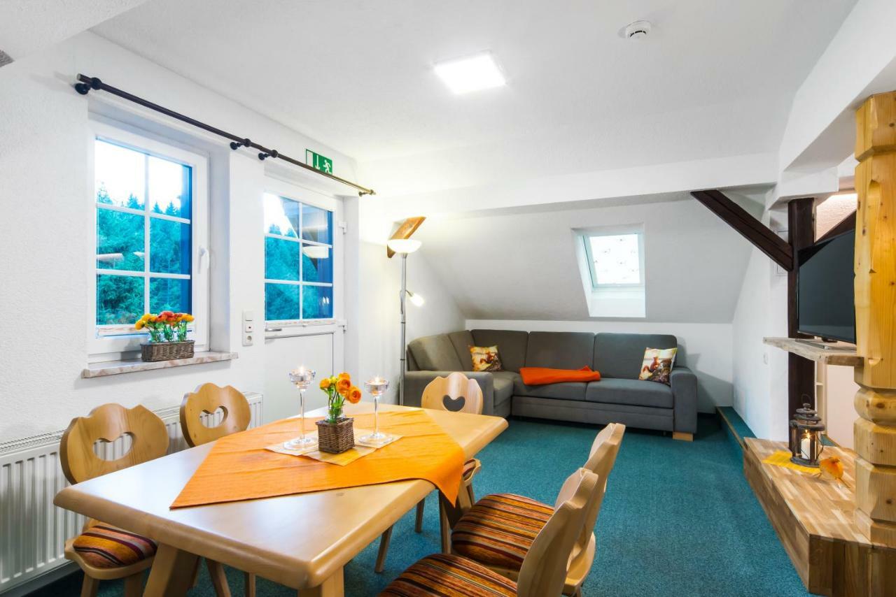 Appartements Und Ferienhaus Gasthof Kanzlersgrund Oberhof  Zewnętrze zdjęcie